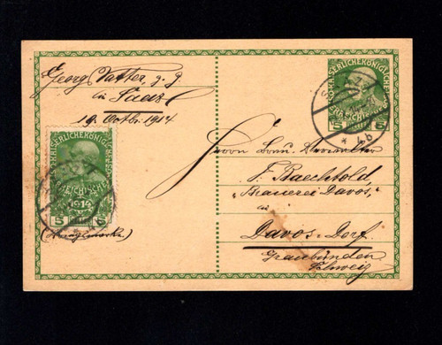 Austria 1914 e 5 h - austria, ga