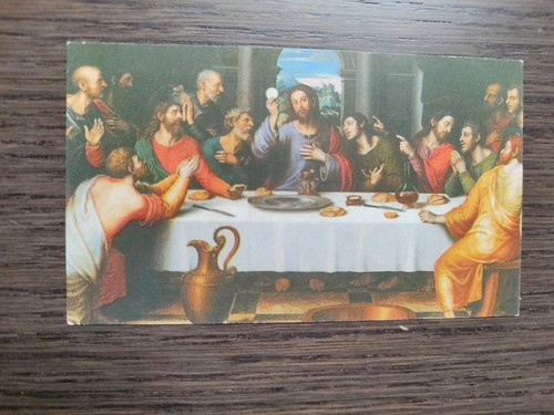Ultima cena holy - cena,, card