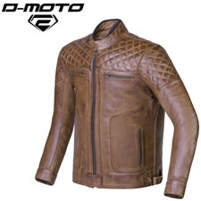 Giacca moto pelle vintage cafe - giacca,