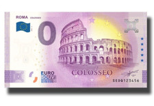 0€ ZERO EURO SOUVENIR - ITALIA 2025 - ROMA COLOSSEO - FDS UNC -