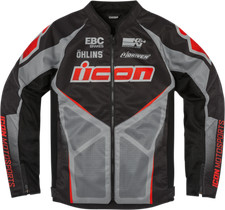ICON 2820-5530 JKT HOOLIGAN U-BOLT BK LG GIACCA ULTRABOLT