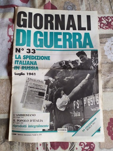 Giornali guerra la - di,