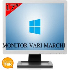 Monitor Lcd Ricondizionato 17" Vari marchi Uscita VGA Incluso di cavi
