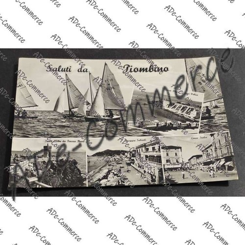 Cartolina piombino corso - piombino,