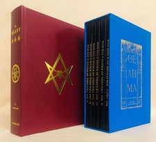 Aleister Crowley Holy Books of Thelema and Beast 666 leather rare occult