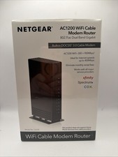 Netgear AC1200 WiFi Cavo Modem