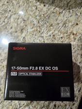 Sigma 17-50mm f/2.8 EX DC OS