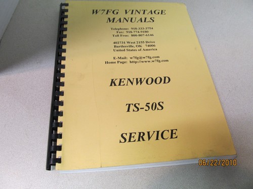 Kenwood ts50s manuale grande - manuale,
