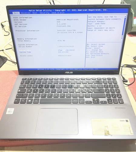 Asus vivobook p1504f - 15, i5