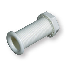 Boccola di Scarico filettata per barca bianca, nera, crema