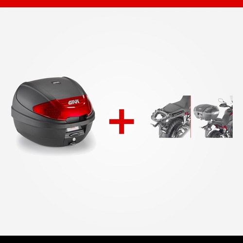 Kit givi e300n2b bauletto 30l - bauletto,