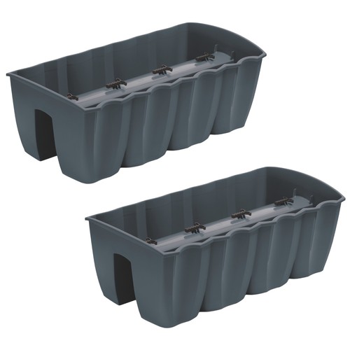 Vaso parapetto balcone - vaso,