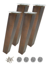 Gambe per armadio in faggio 45