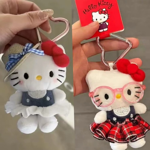 Portachiavi peluche sanrio - portachiavi,