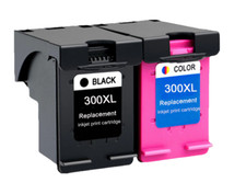 2 CARTUCCE NERO E COLORE 300XL