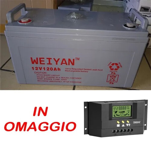 Batteria ricaricabile solare - batteria,