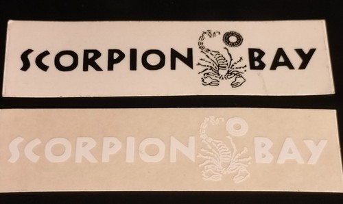 Scorpion bay sticker - bay-,