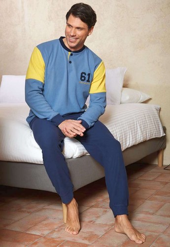 Pigiama uomo pile leggero - pigiama, in