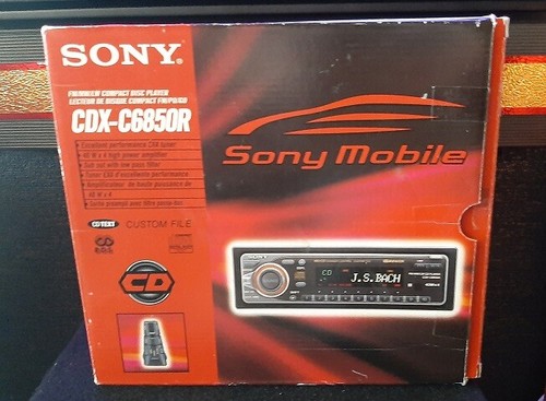 Autoradio sony con scatola - sony,