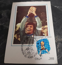 Italia Campione del Mondo - 1982, primo giorno, 1000 lire - Storia postale