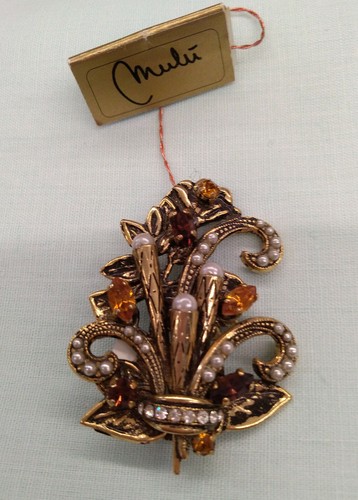 Spilla donna vintage mulù con - mulù,
