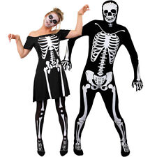 COUPLES SKELETON COSTUME