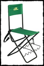 sedia con reggicanna incorporato da pesca molo porto mare seggiolino reggi canne