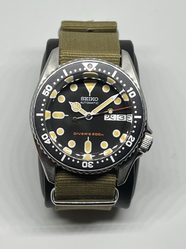 Seiko skx013 lume vintage - seiko,
