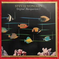 STEVIE WONDER - ORIGINAL MUSIQUARIUM - 12" DOPPIO LP VINILE ALBUM DISCO ANNI 80