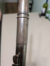 Flauto Sinfonia di Meister Paul Krebs Erlbach, flauto Germania Est argento puro