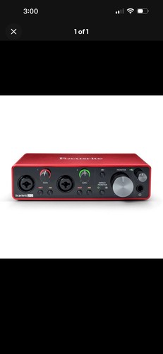 Focusrite scarlett 2i2 3a - focusrite, [3a