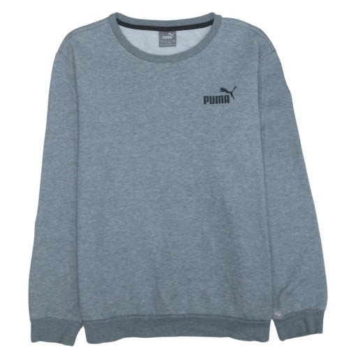 Felpa pullover girocollo puma - pullover,