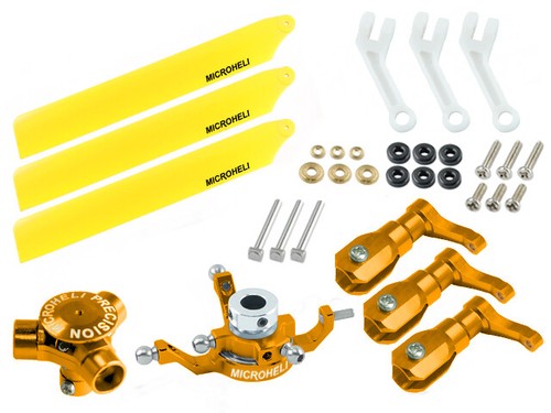 Microheli cnc plastica - microheli, al/plastica