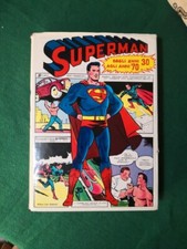 FUMETTO CARTONATO SUPERMAN SERIE I NOSTRI IMMORTALI MILANO LIBRI EDIZIONI 1972