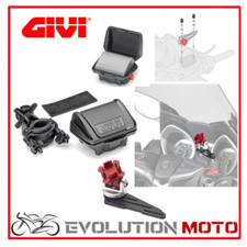 KIT SUPPORTO + PORTA TELEPASS YAMAHA MT 09 TRACER 2015 > 2017 GIVI