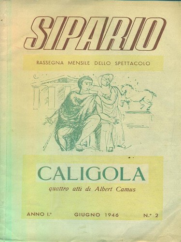 Sipario anno giugno 1946 - sipario.,