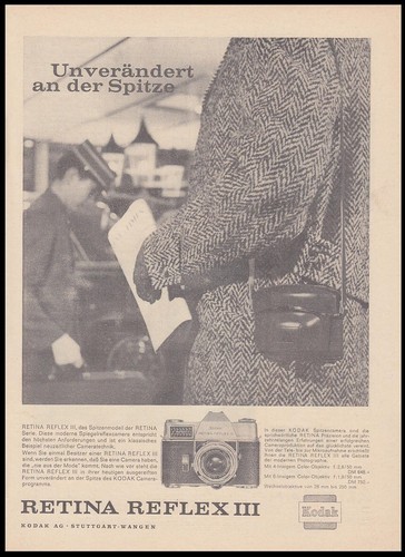 Kodak retina reflex iii - reflex,