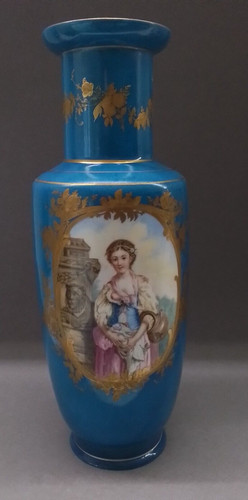 Vaso porcellana sevres 1866 - vaso,