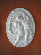 BASSORILIEVO IN GESSO BIANCO