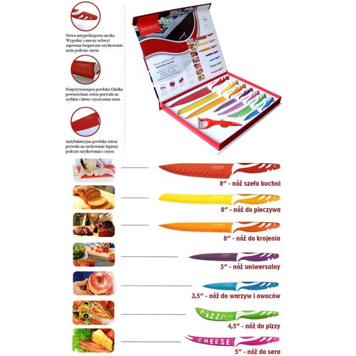 Set coltelli cucina - set,
