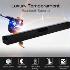 Soundbar stereo wireless multiuso con suono surround Bluetooth