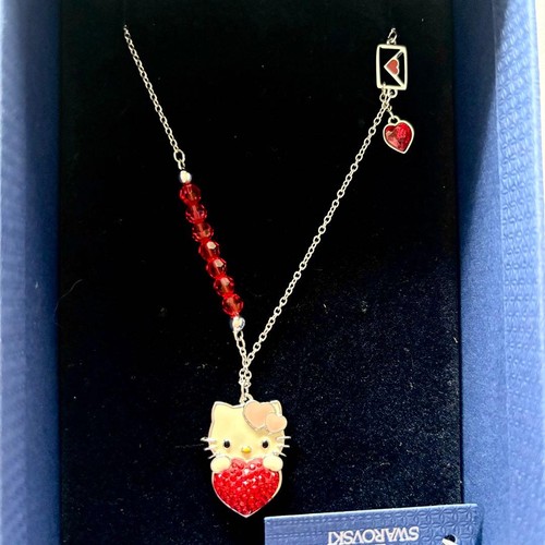 Collana swarovski hello kitty - collana,
