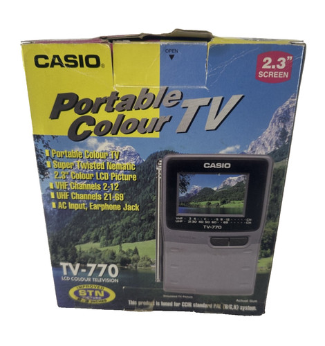 Portatile casio 770n lcd - casio, tv-770n
