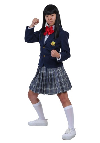 Costume ninja bambina scuola - costume,
