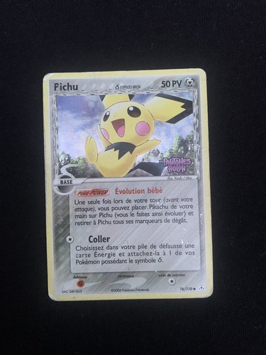 Carte pokemon pichu - carte,