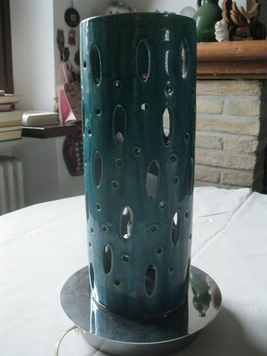 Lampada tavolo acciaio - tavolo, e