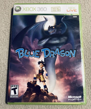 Blue Dragon (Microsoft Xbox 360, 2007) completo di 3 dischi e manuale