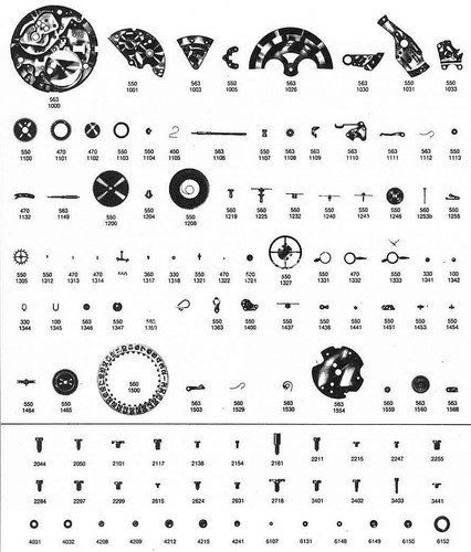 Omega parts original - original, 550-552