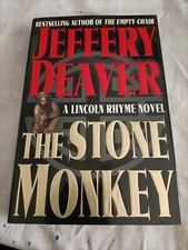 Jeffrey Deaver signed the stone monkey hb 1st edition