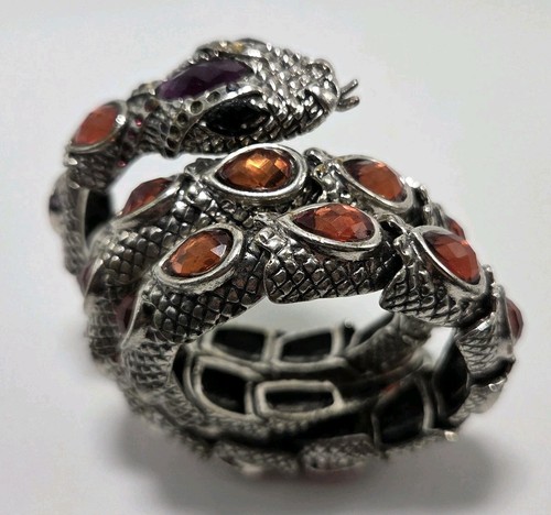 Bracciale vintage tono argento - bracciale,